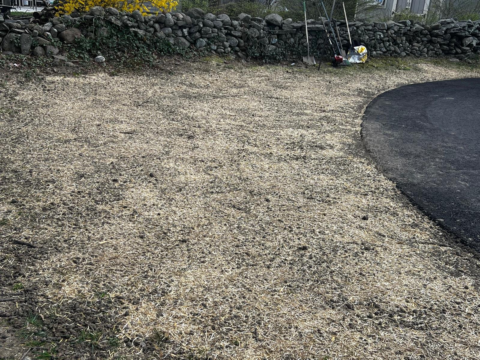 Soil installation and ground preparation service in Connecticut by M&G Landscaping & Lawn Care LLC for residential landscaping projects.