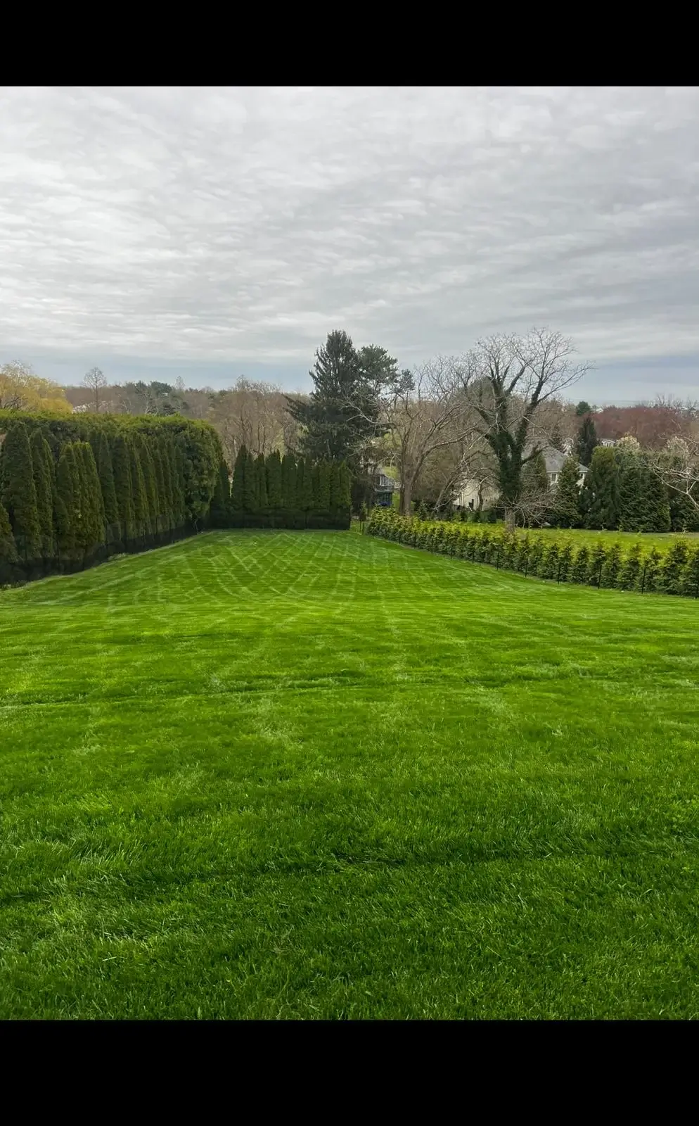 Professional lawn mowing services in Connecticut by M&G Landscaping & Lawn Care LLC, providing clean and well-maintained lawns.